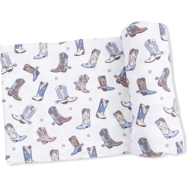 Cowboy Boots - Swaddle Blanket