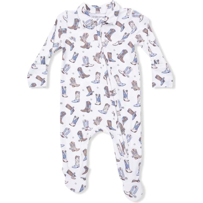 Cowboy Boots - Cowboy 2 Way Zipper Footie