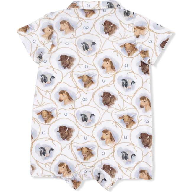 Farm Animals Rope Cameos Uni - Polo Shortie