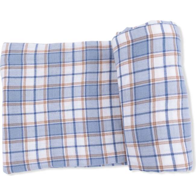 Western Boot Plaid - Swaddle Blanket