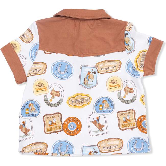 Rodeo Patches Uni - Cowboy Polo with Casual Short