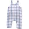 Western Boot Plaid - Crew Neck Tee with Overalls - Overalls - 3