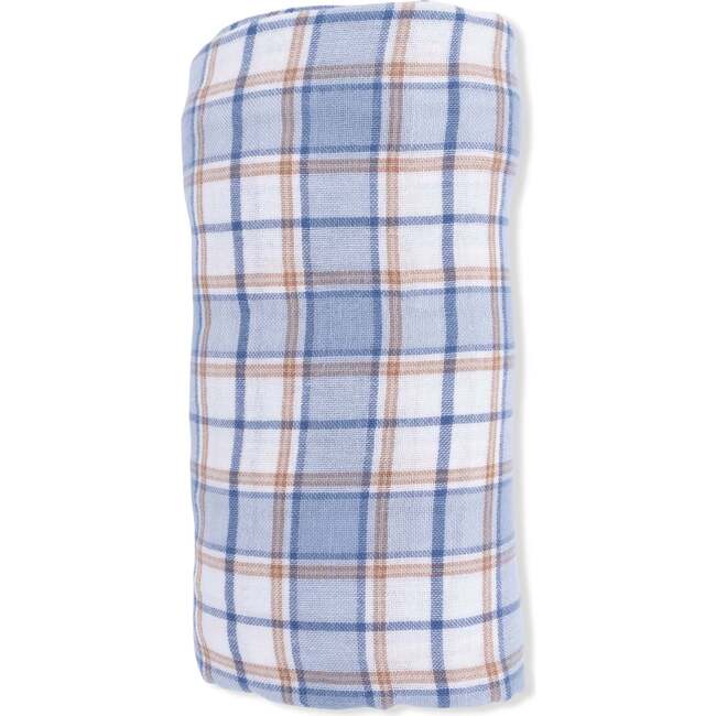 Western Boot Plaid - Swaddle Blanket