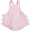 Solid Muslin Lotus - Ruffle Sunsuit - Rompers - 1 - thumbnail