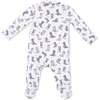 Cowboy Boots - Cowboy 2 Way Zipper Footie - Footie Pajamas - 3
