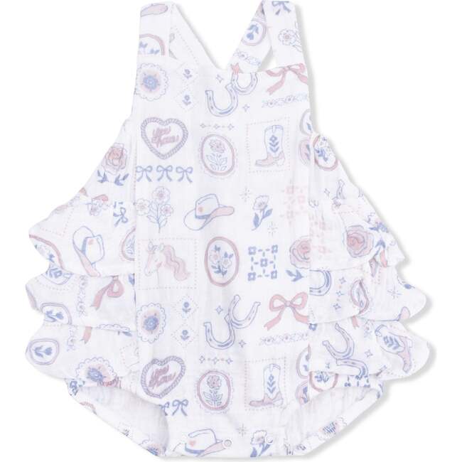 Country Western Heirlooms - Ruffle Sunsuit