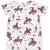 Buckaroo Western - Short Sleeve Loungewear Set - Mixed Apparel Set - 3
