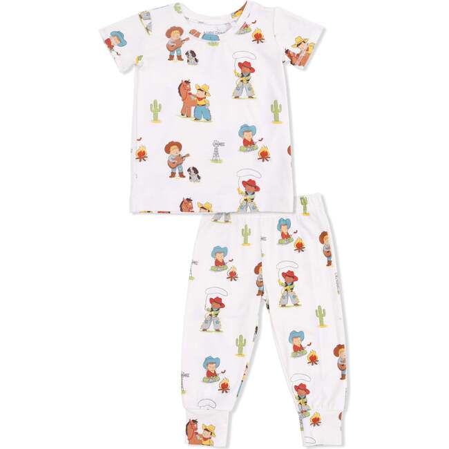 Vintage Cowboys - Short Sleeve Loungewear Set