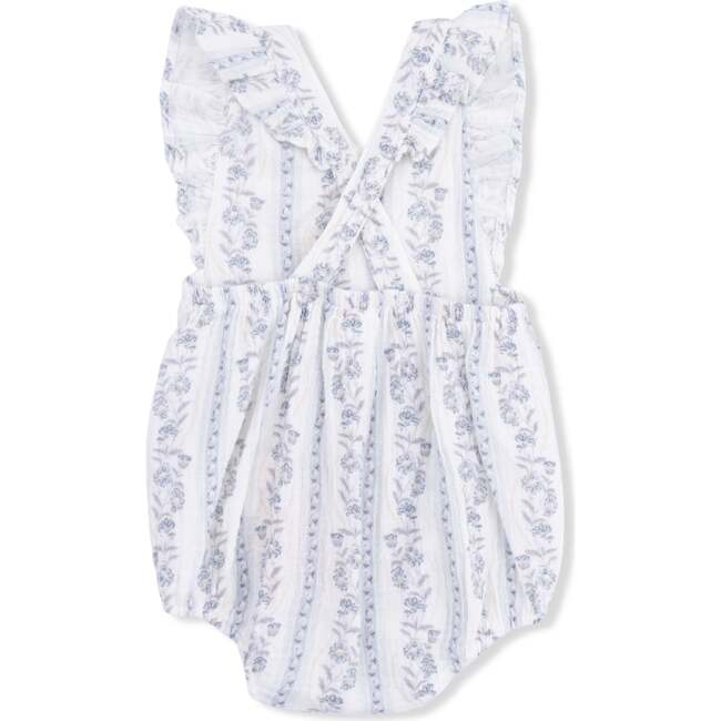 Kimberly Floral Stripe - Sunsuit