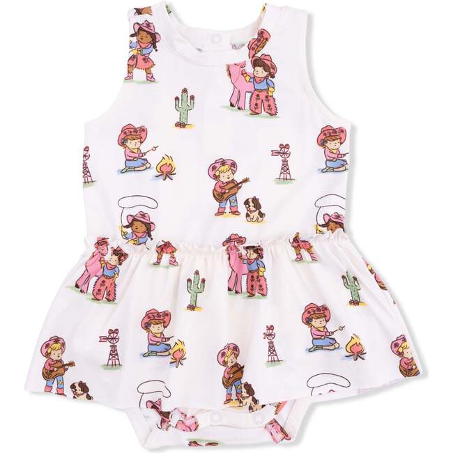 Vintage Cowgirls - Bodysuit with Skirt