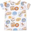 Rodeo Patches Uni - Short Sleeve Loungewear Set - Mixed Apparel Set - 2