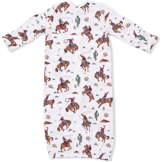 Buckaroo Western - Lap Shoulder Gown & Beanie Hat