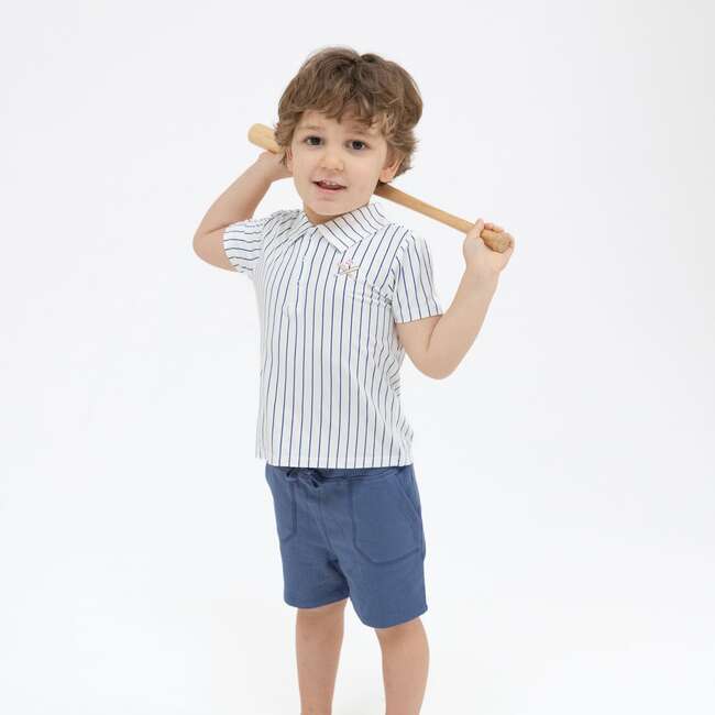 Baseball Stripe - Polo with Everyday Short