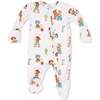 Vintage Cowboys - 2 Way Zipper Footie - Footie Pajamas - 1 - thumbnail