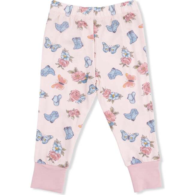 Country Girl Boots - Short Sleeve Loungewear Set - Mixed Apparel Set - 3