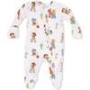 Vintage Cowboys - 2 Way Zipper Footie - Footie Pajamas - 2