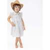 Kimberly Floral Stripe - Western Pearl Snap Dress & Bloomer - Dresses - 1 - thumbnail