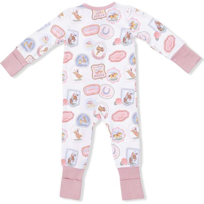 Rodeo Patches Pink - Convertible Romper