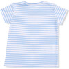 Bubbly Sailboat Stripe - Crew Neck Tee with Cargo Short - Mixed Apparel Set - 4