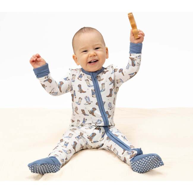 Cowboy Boots - Convertible Romper