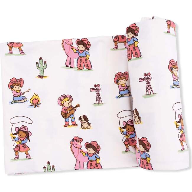 Vintage Cowgirls - Swaddle Blanket