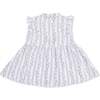 Kimberly Floral Stripe - Western Pearl Snap Dress & Bloomer - Dresses - 3