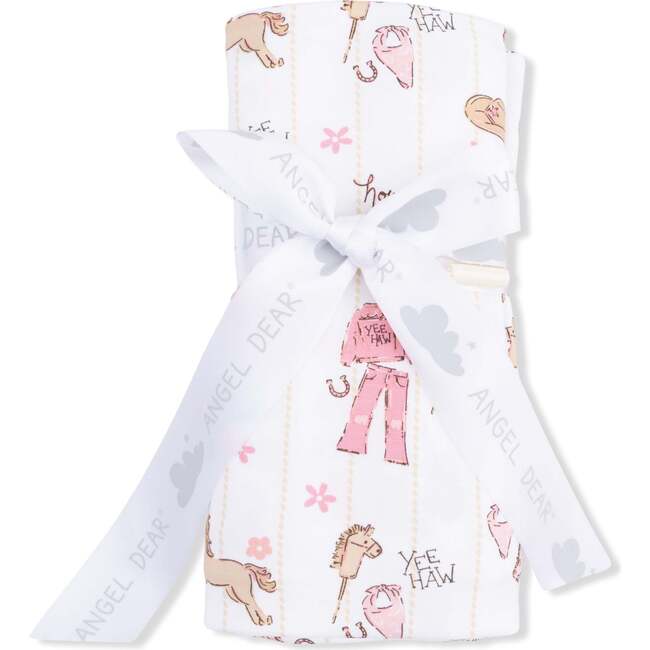 Cowgirl Nursery - Swaddle Blanket
