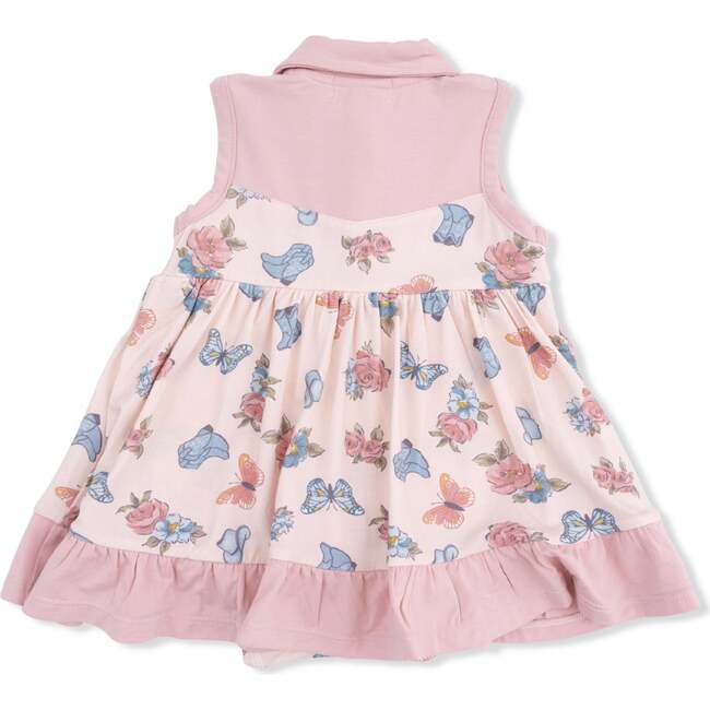 Country Girl Boots - Cowboy Bodysuit Dress