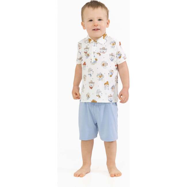 Cowdogs - Cowboy Polo with Casual Short