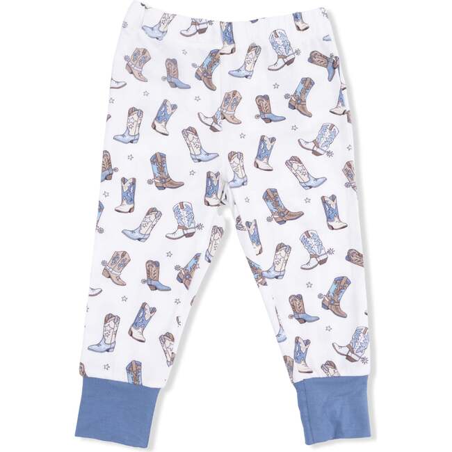 Cowboy Boots - Short Sleeve Loungewear Set - Mixed Apparel Set - 4