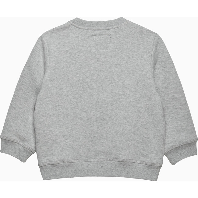 BABY LOVE SWEATSHIRT, GREY PINK