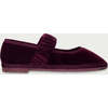Women Velvet Mafalda Burgundy - Mary Janes - 1 - thumbnail
