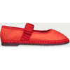 Women Velvet Mafalda Ruffle Red - Mary Janes - 1 - thumbnail