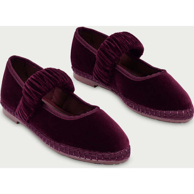 Women Velvet Mafalda Burgundy