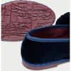 Women Velvet Mafalda Molly Dark Blue - Mary Janes - 3