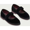 Women Velvet Mary Jane Mafalda Black - Mary Janes - 2