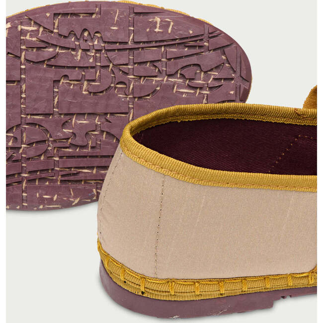 Women Velvet Mafalda Ruffle Sand Beige - Mary Janes - 3