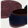 Women Velvet Mafalda Dark Blue - Mary Janes - 3