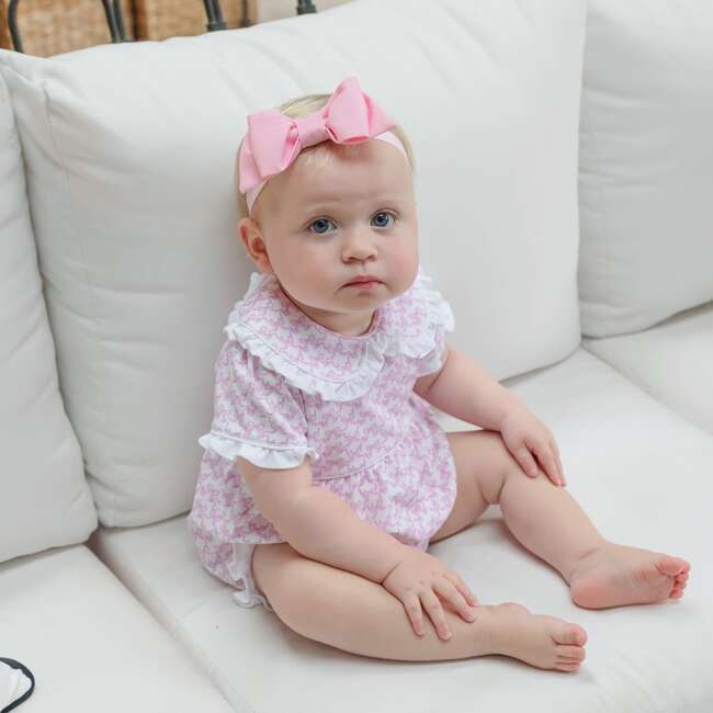 Council Girls' Bubble Pretty Pink Bows - Rompers - 3