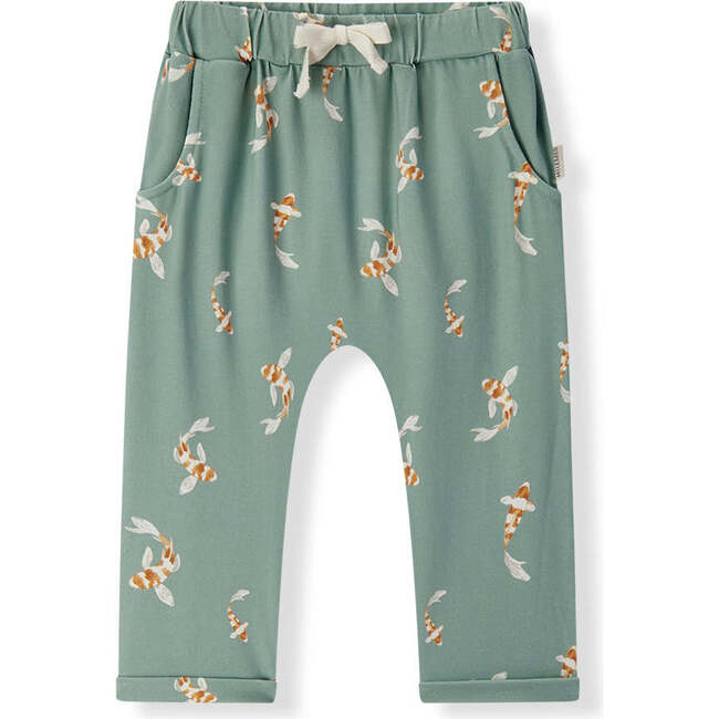 Swimming Koi Cotton Stretch Jogger Pants