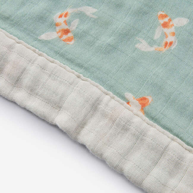 Swimming Koi Bamboo Big Lovey - Blankets - 3
