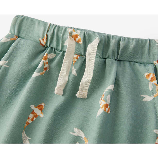 Swimming Koi Cotton Stretch Jogger Pants