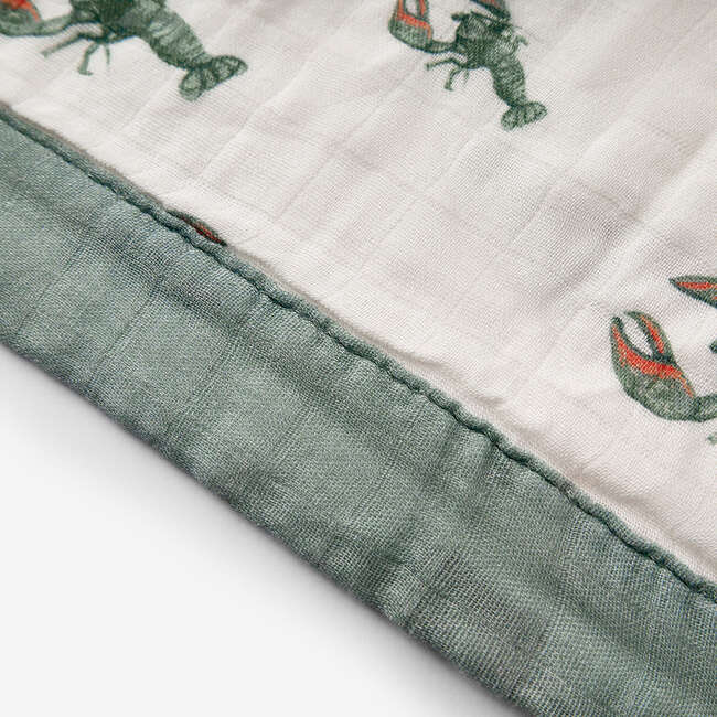 Mint Lobster Bamboo Big Lovey - Blankets - 3