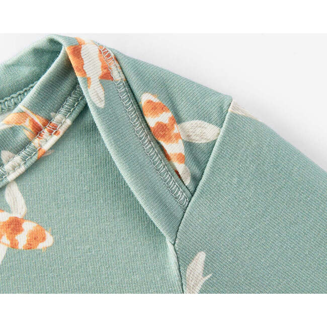 Swimming Koi Cotton Stretch Short Sleeve One Piece