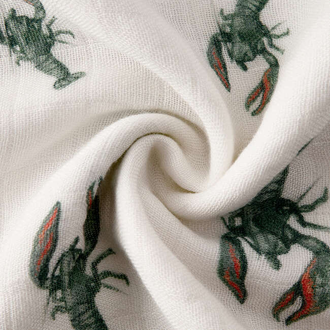 Mint Lobster Bamboo Big Lovey - Blankets - 5