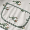 Mint Lobster Long Sleeve Pocket Bib - Bibs - 4
