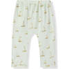 Sailboat Melody Organic Cotton Jogger Pants - Pants - 1 - thumbnail