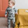 Homestead Organic Cotton Zipper Footed Romper - Footie Pajamas - 2 - thumbnail