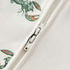 Mint Lobster Luxe Stretch Zipper Footed Romper - Footie Pajamas - 4
