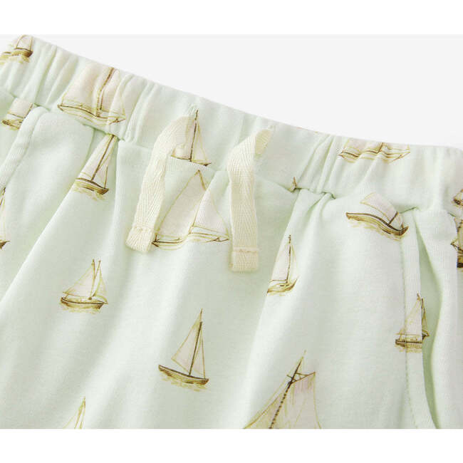 Sailboat Melody Organic Cotton Jogger Pants